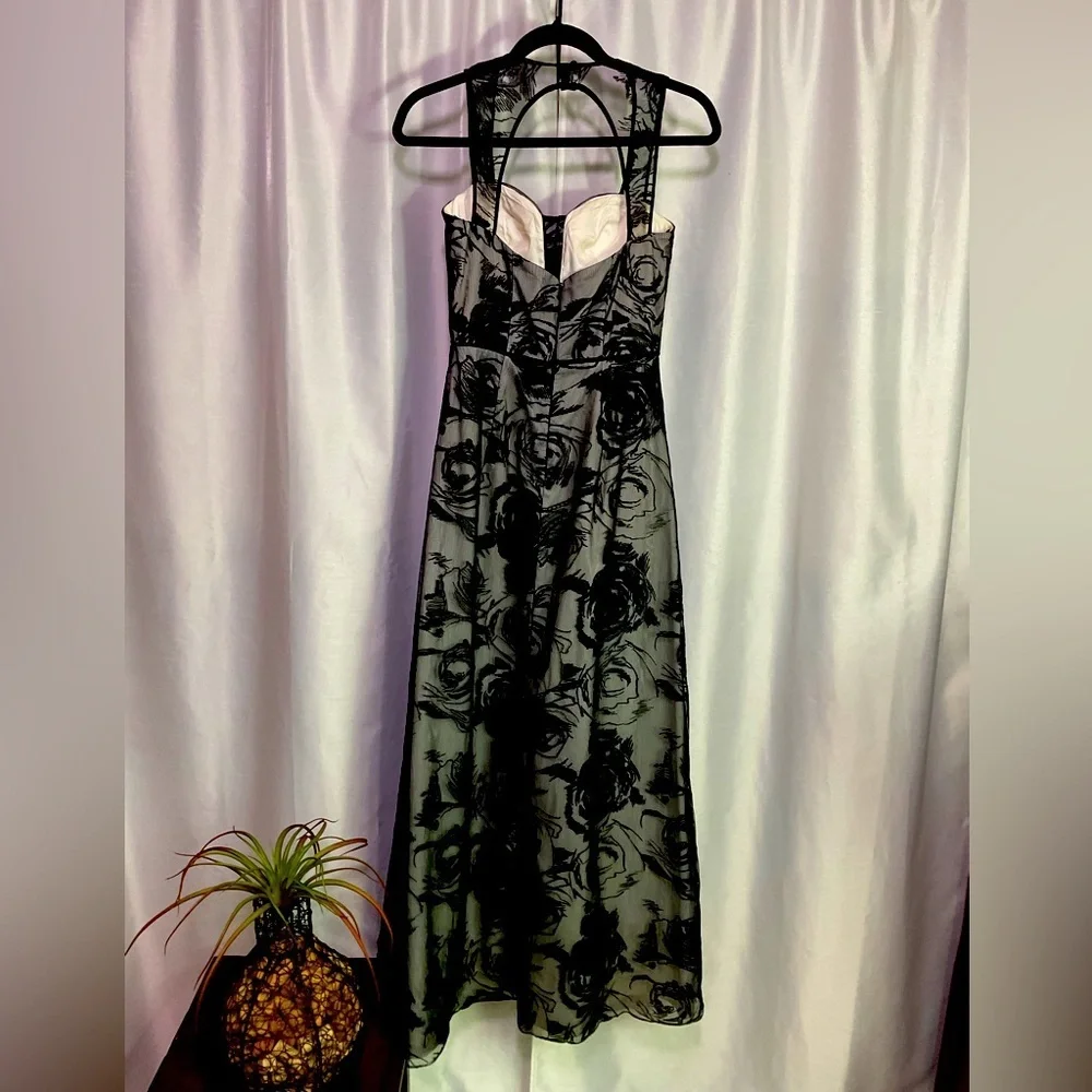 Aiden Mattox  Black Gown - Picture 3 of 14